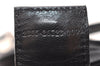 Authentic FENDI Vintage Shoulder Hand Bag Purse Jersey Leather Black 2645I