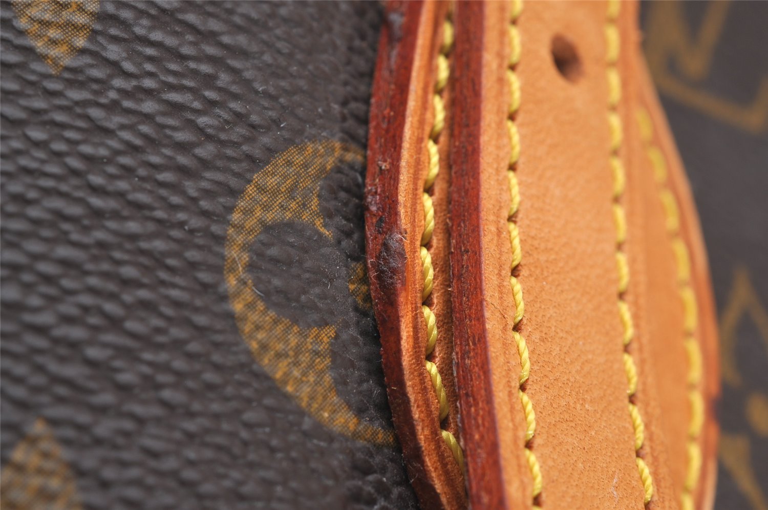 Authentic Louis Vuitton Monogram Bucket PM Shoulder Tote Bag M42238 LV 2645J