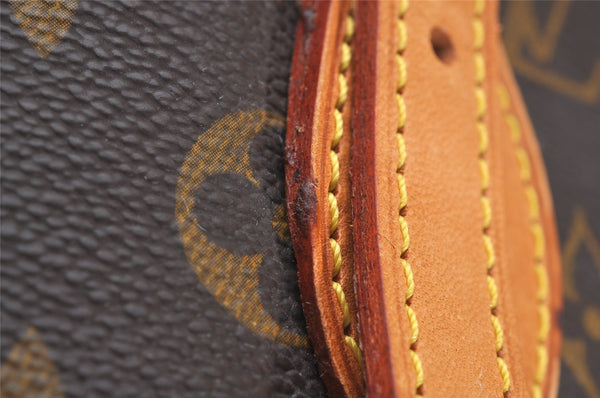 Authentic Louis Vuitton Monogram Bucket PM Shoulder Tote Bag M42238 LV 2645J