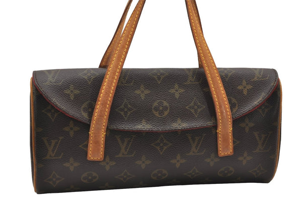 Authentic Louis Vuitton Monogram Sonatine Hand Bag Purse M51902 LV 2646J