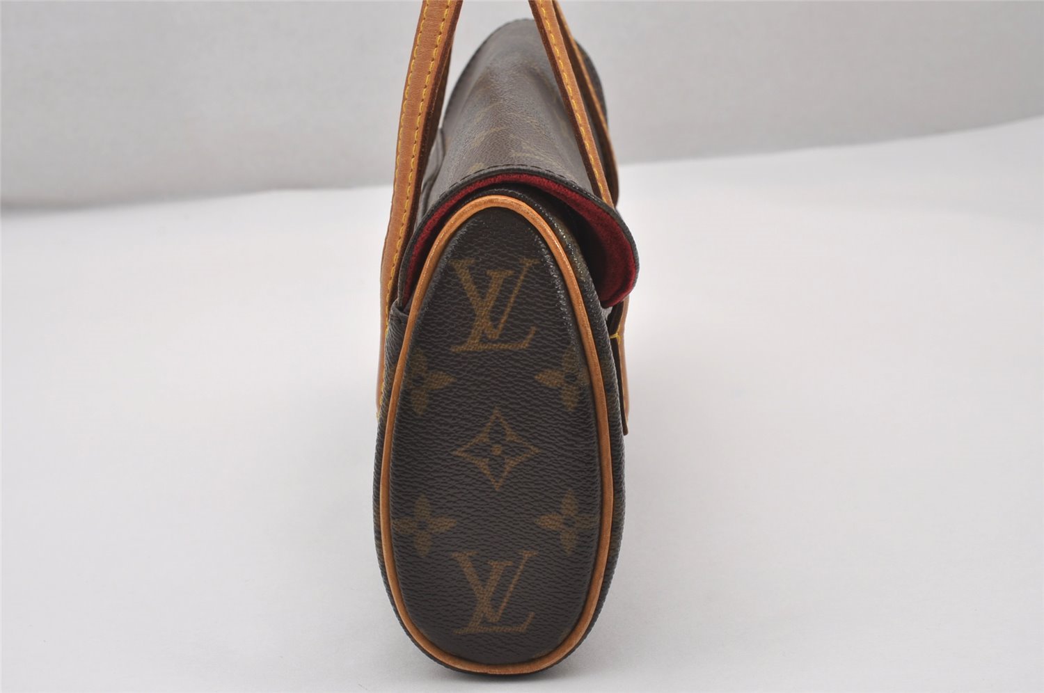 Authentic Louis Vuitton Monogram Sonatine Hand Bag Purse M51902 LV 2646J