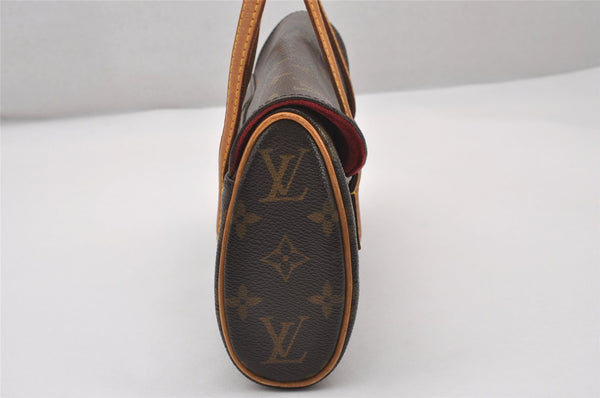 Authentic Louis Vuitton Monogram Sonatine Hand Bag Purse M51902 LV 2646J
