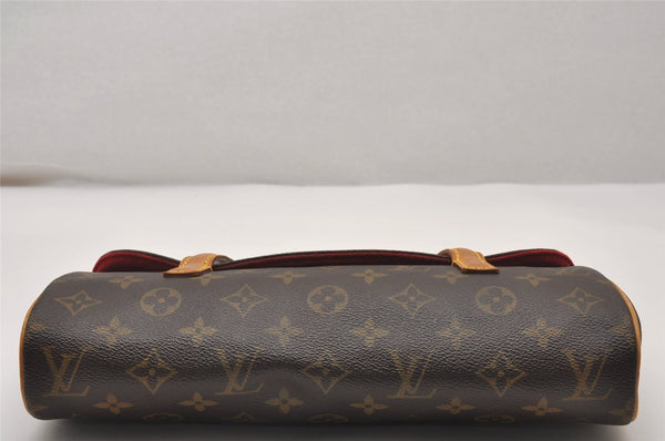 Authentic Louis Vuitton Monogram Sonatine Hand Bag Purse M51902 LV 2646J