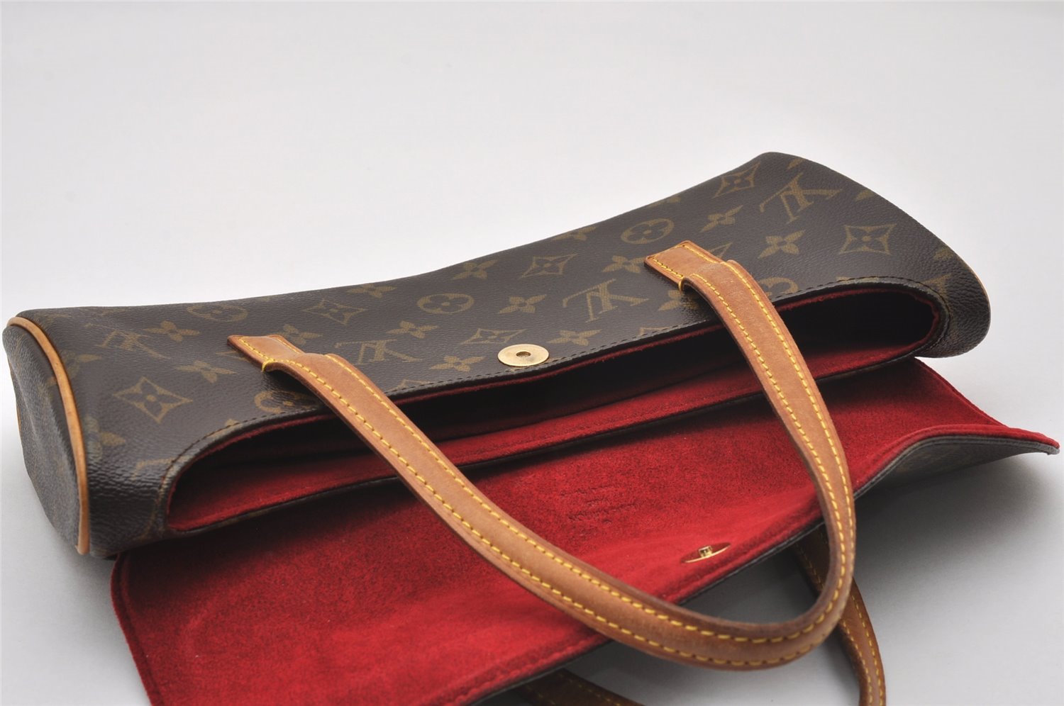 Authentic Louis Vuitton Monogram Sonatine Hand Bag Purse M51902 LV 2646J