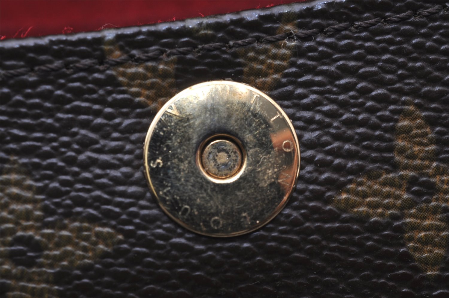 Authentic Louis Vuitton Monogram Sonatine Hand Bag Purse M51902 LV 2646J