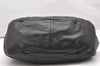 Authentic GUCCI Guccissima Charlotte Shoulder Bag GG Leather 203504 Black 2648K