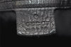 Authentic GUCCI Guccissima Charlotte Shoulder Bag GG Leather 203504 Black 2648K