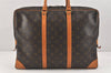 Authentic Louis Vuitton Monogram Porte Documents Voyage M53361 Briefcase 2649K