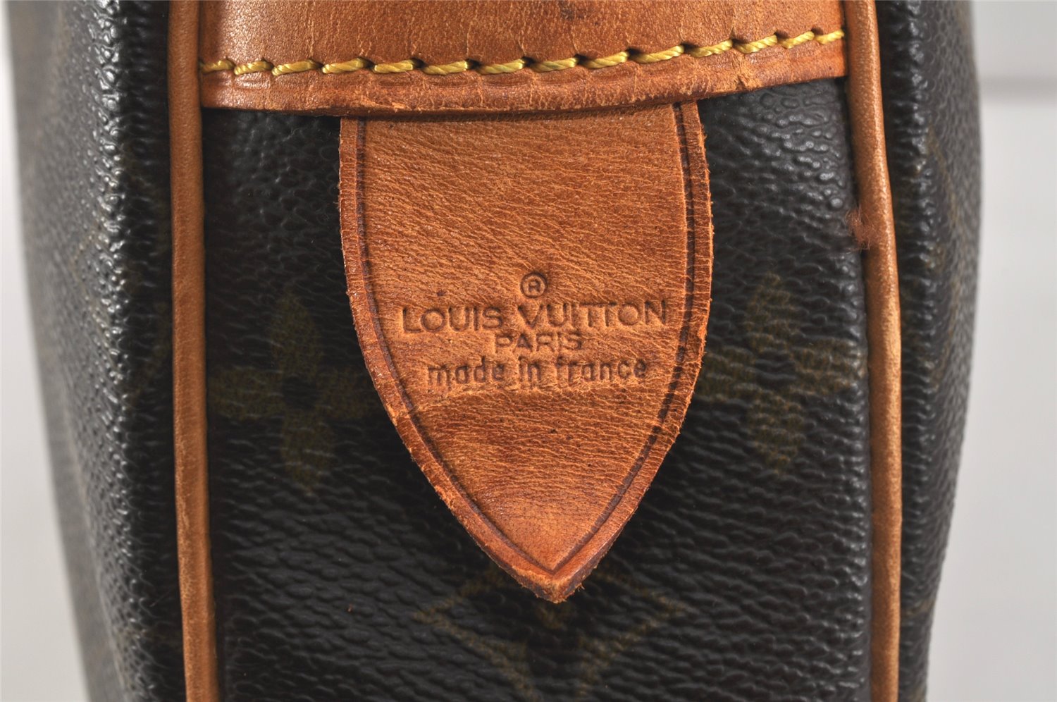 Authentic Louis Vuitton Monogram Porte Documents Voyage M53361 Briefcase 2649K