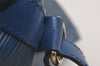 Authentic Louis Vuitton Epi Noe Shoulder Drawstring Bag Blue M44005 LV 2650I
