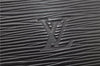 Auth Louis Vuitton Epi Serviette Ambassadeur Black Briefcase M54412 LV 2651G