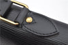 Auth Louis Vuitton Epi Serviette Ambassadeur Black Briefcase M54412 LV 2651G