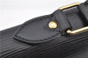 Auth Louis Vuitton Epi Serviette Ambassadeur Black Briefcase M54412 LV 2651G