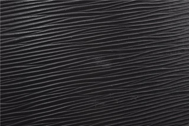 Auth Louis Vuitton Epi Serviette Ambassadeur Black Briefcase M54412 LV 2651G