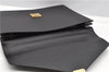 Auth Louis Vuitton Epi Serviette Ambassadeur Black Briefcase M54412 LV 2651G