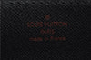 Auth Louis Vuitton Epi Serviette Ambassadeur Black Briefcase M54412 LV 2651G