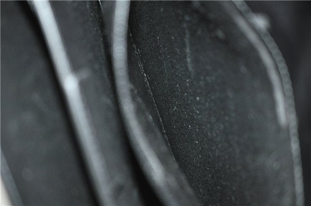 Auth Louis Vuitton Epi Serviette Ambassadeur Black Briefcase M54412 LV 2651G