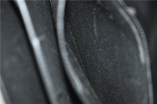 Auth Louis Vuitton Epi Serviette Ambassadeur Black Briefcase M54412 LV 2651G