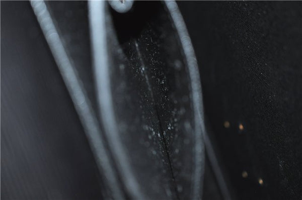 Auth Louis Vuitton Epi Serviette Ambassadeur Black Briefcase M54412 LV 2651G