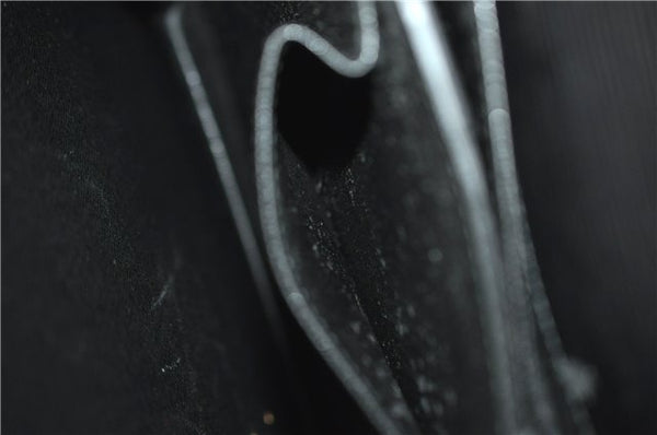 Auth Louis Vuitton Epi Serviette Ambassadeur Black Briefcase M54412 LV 2651G