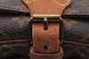 Authentic Louis Vuitton Monogram Cartouchiere MM M51253 Shoulder Cross Bag 2651I