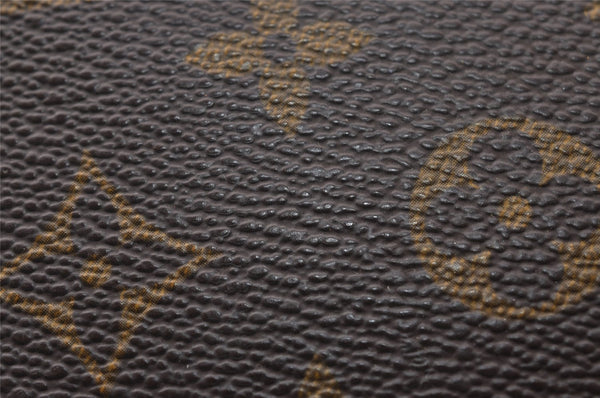 Authentic Louis Vuitton Monogram Cartouchiere MM M51253 Shoulder Cross Bag 2651I