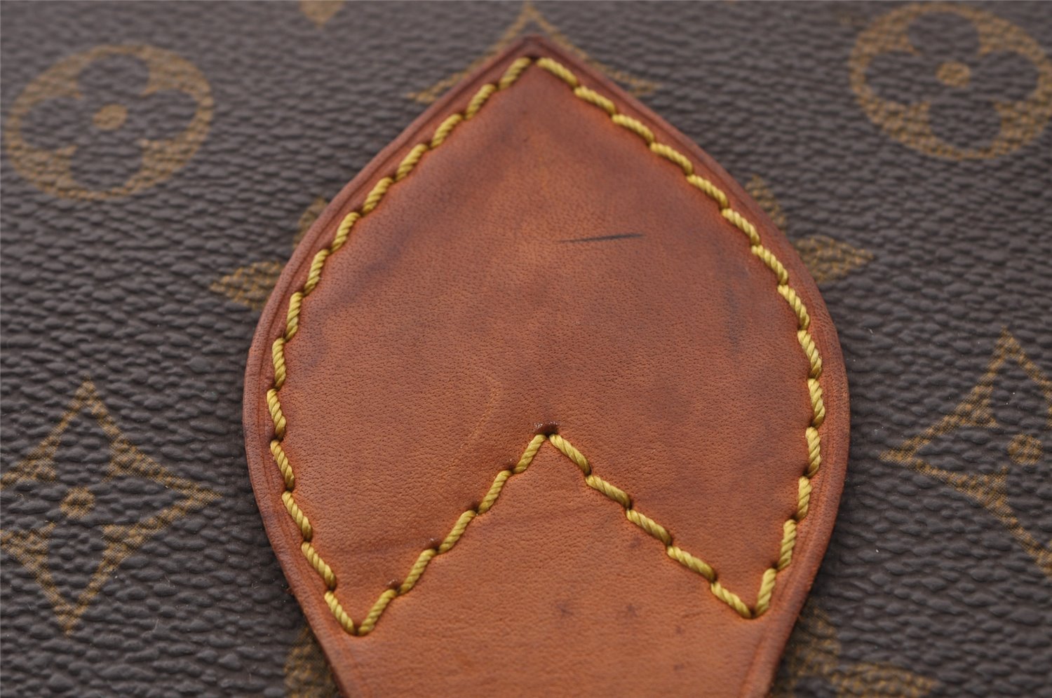 Authentic Louis Vuitton Monogram Cartouchiere MM M51253 Shoulder Cross Bag 2651I