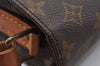 Authentic Louis Vuitton Monogram Cartouchiere MM M51253 Shoulder Cross Bag 2651I