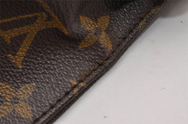 Authentic Louis Vuitton Monogram Cartouchiere MM M51253 Shoulder Cross Bag 2651I