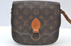 Auth Louis Vuitton Monogram Saint Cloud MM M51243 Shoulder Cross Bag Junk 2652H