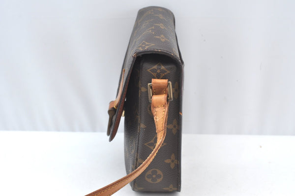 Auth Louis Vuitton Monogram Saint Cloud MM M51243 Shoulder Cross Bag Junk 2652H