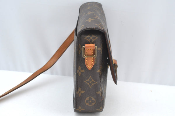 Auth Louis Vuitton Monogram Saint Cloud MM M51243 Shoulder Cross Bag Junk 2652H