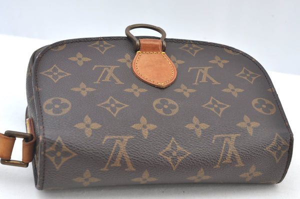 Auth Louis Vuitton Monogram Saint Cloud MM M51243 Shoulder Cross Bag Junk 2652H