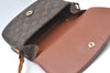Auth Louis Vuitton Monogram Saint Cloud MM M51243 Shoulder Cross Bag Junk 2652H