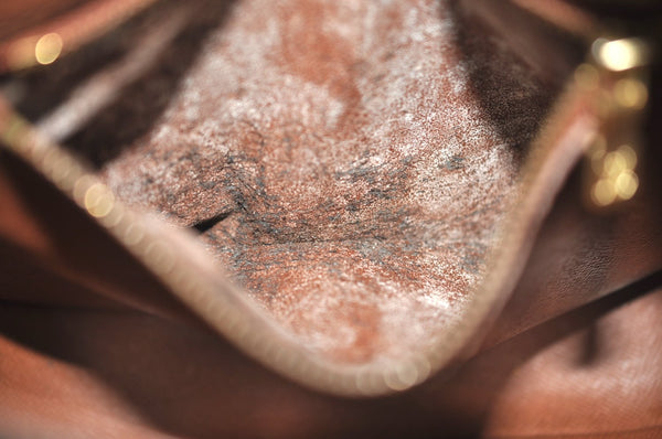 Auth Louis Vuitton Monogram Saint Cloud MM M51243 Shoulder Cross Bag Junk 2652H