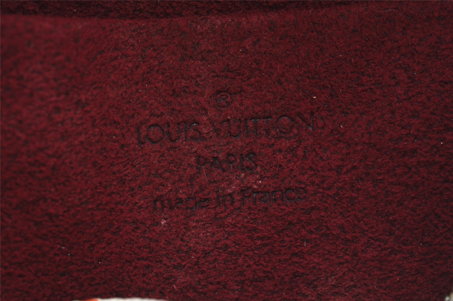 Auth Louis Vuitton Monogram Multicolor Trousse Wapiti Pouch M58033 White 2653J