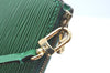 Authentic Louis Vuitton Epi Pochette Accessoires Pouch Green M52944 Junk 2654H