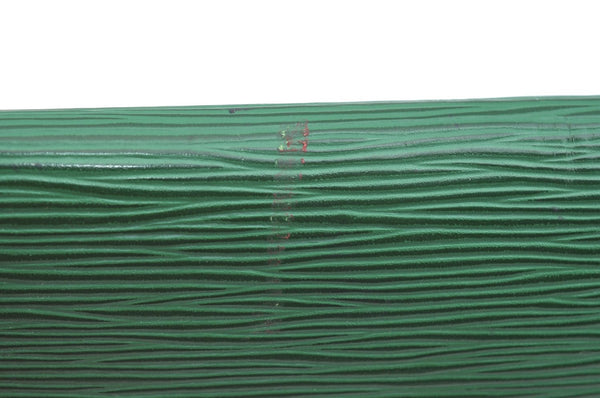 Authentic Louis Vuitton Epi Pochette Accessoires Pouch Green M52944 Junk 2654H
