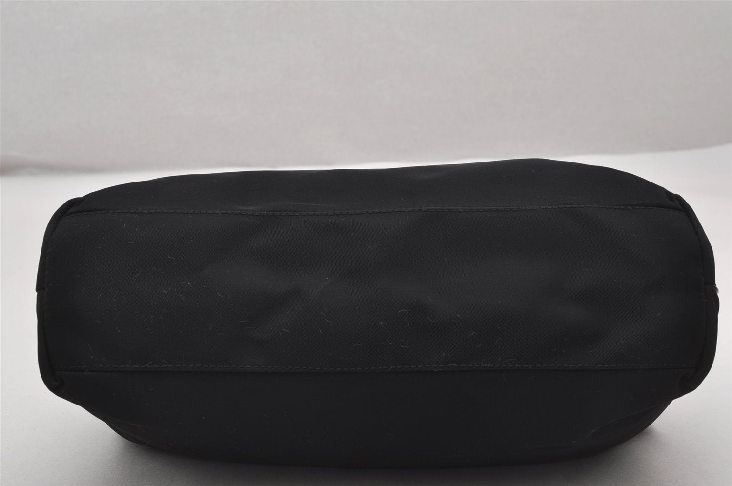 Authentic PRADA Nylon Tessuto Leather Shoulder Hand Bag Purse Black 2654J