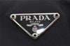 Authentic PRADA Nylon Tessuto Leather Shoulder Hand Bag Purse Black 2654J