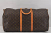 Authentic Louis Vuitton Monogram Keepall Bandouliere 55 M41414 Boston Bag 2654K