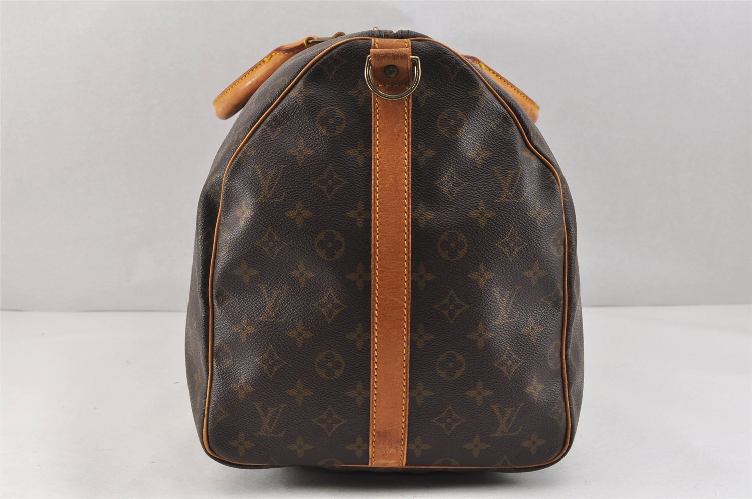 Authentic Louis Vuitton Monogram Keepall Bandouliere 55 M41414 Boston Bag 2654K