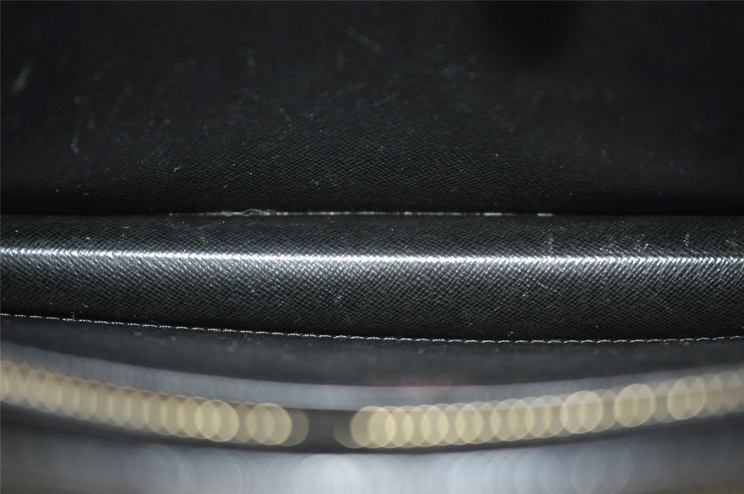 Authentic Louis Vuitton Epi Pochette Homme Clutch Hand Bag Black M52522 LV 2655I