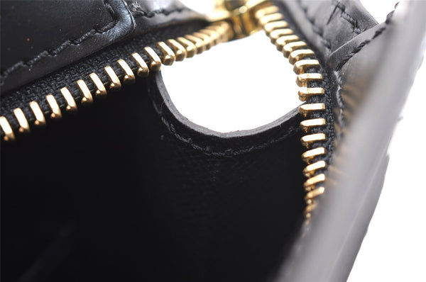 Authentic Louis Vuitton Epi Pochette Homme Clutch Hand Bag Black M52522 LV 2655I