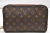 Authentic Louis Vuitton Monogram Orsay Clutch Hand Bag Purse M51790 LV 2655K