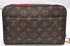 Authentic Louis Vuitton Monogram Orsay Clutch Hand Bag Purse M51790 LV 2655K