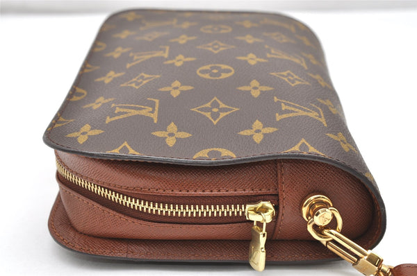 Authentic Louis Vuitton Monogram Orsay Clutch Hand Bag Purse M51790 LV 2655K