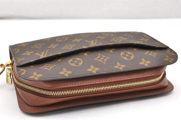 Authentic Louis Vuitton Monogram Orsay Clutch Hand Bag Purse M51790 LV 2655K