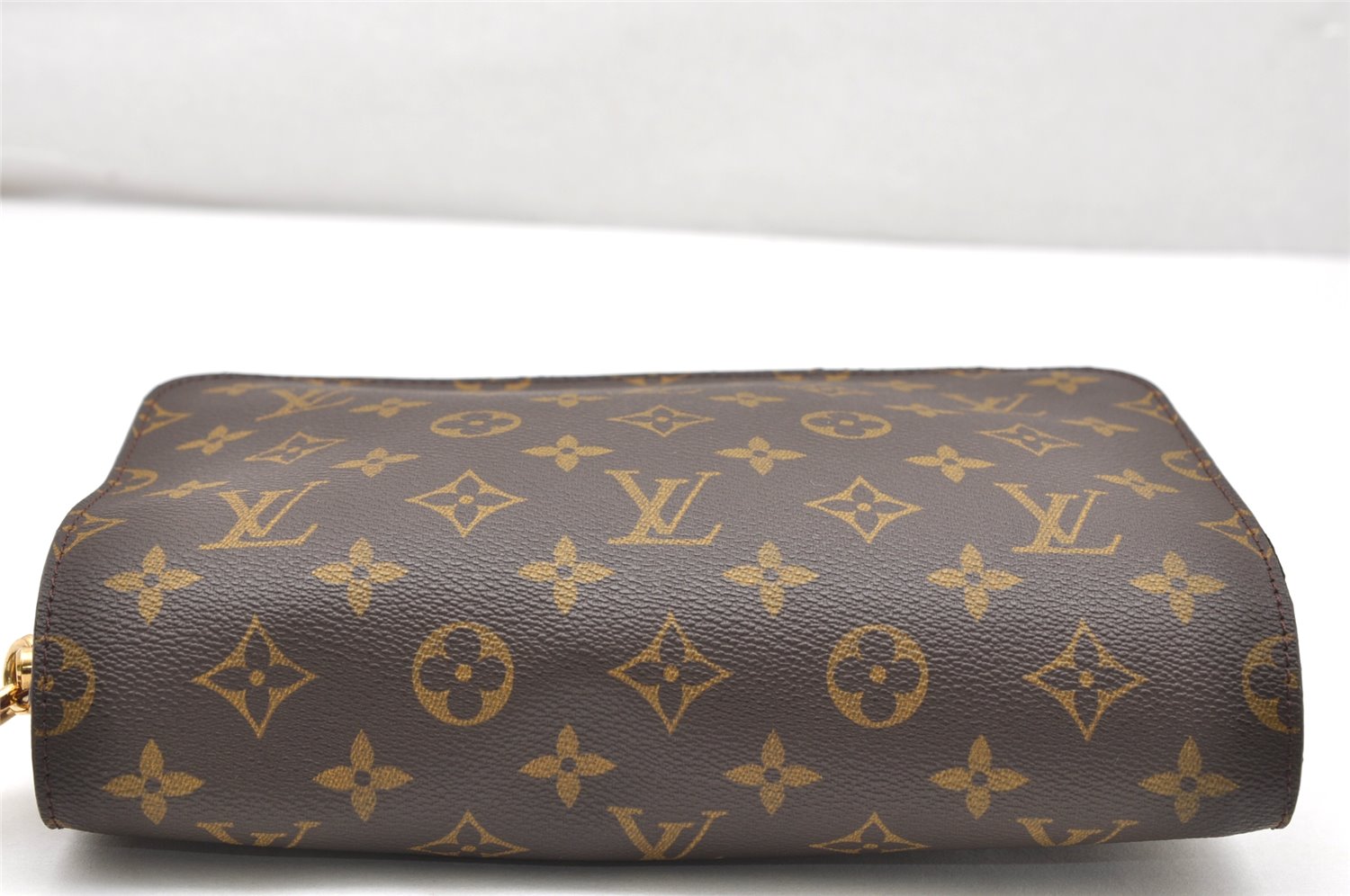 Authentic Louis Vuitton Monogram Orsay Clutch Hand Bag Purse M51790 LV 2655K