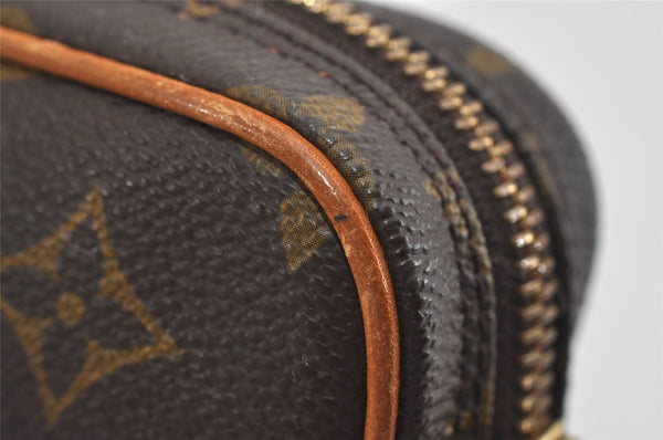 Authentic Louis Vuitton Monogram Marly Dragonne PM M51827 Clutch Hand Bag 2656I